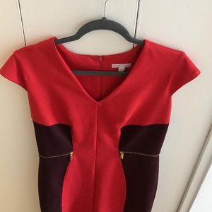 New York and Company Red Dress for the office